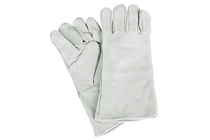 Long Anti Cut Leather Gloves Welding Gloves Welding Leather Work Gloves Men for Bulk