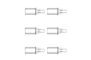 EEK Mouthpiece for Alcohol Tester Alcohol Breathalyzer Compatible with Disposable Plastic Mouthpieces