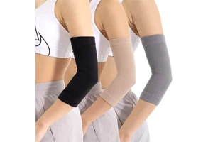 Custom Bandage Breathable Gym Knee Pads Elbow Pad Safety Arm Sleeve for Volleyball Yoga-Comfortable Breathable Sports Protective