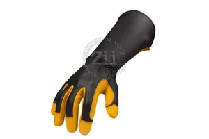 Leather Palm Protection Multi-Functional Waterproof Breathable Welding Gloves with Customizable Design
