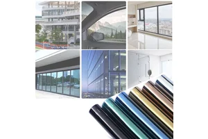 Custom 2mil Glass Window Film Mirror Reflective One Way Vision Privacy Window Film
