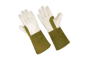 Hand Work Safety Welder Gloves Best Price Top Quality Leather Welding Gloves by Keembro