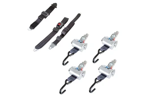 Safety Auto Vehicle Car Wheelchair Seatbelt Complete Kit