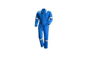 EN ISO 11612 Hi Vis Fire Retardant Coverall Anti-Static and Oil Resistant FR Safety Clothing