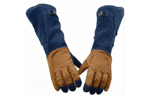 Industrial Grade Welding Gloves Heat Resistant Leather Gloves for Professional Welders Protection