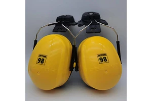 H9P3E Safety Helmet-Mounted Earmuff Protective Noise Reduction Hearing Aid with Earring Protection