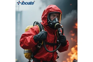 Iboate High Visibility Premium Safety Clothing Equipped with Chemical Gloves and Chemical Protection Suit