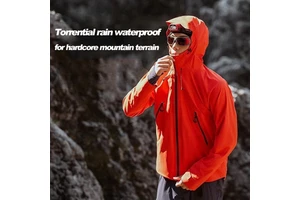 Custom Wholesale Outdoor Jackets Unisex Winter Trekking Hoody Waterproof Hiking Jacket -Tex Hard Shell Polyester Soft Plain