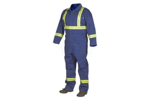 Fireproof Polyester Safety Clothing Flame Retardant High Visibility Protective Workwear Industrial Safety Apparel