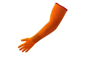 13 Gauge High-Dexterity Polyester Protective Sleeves for Comfortable Long Protective Wear