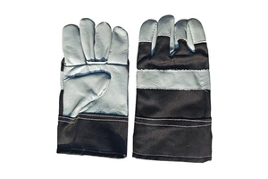 Cowhide Welding Gloves for Electric Welding Mechanical Processing-Labor Protection Thermal Insulation Soft Breathable
