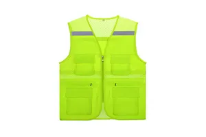 Heavy Duty Reflective Safety Vest High Visibility Anti Stab Cut Resistant Protective Clothing for Industrial Outdoor Workers
