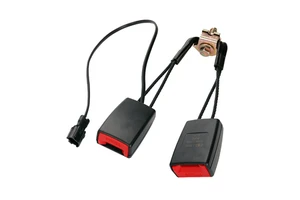 Wholesale Auto Accessories Certificated Custom Car Safety Seat Belt Twin Buckle With Electric Wire