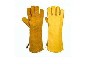 Top Quality New Best Extreme Heat Resistant Welder Working Gloves Top Quality Breathable Leather Welding Work Safety Gloves