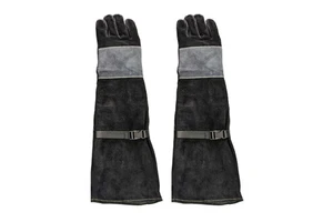 Cowhide Split Leather Welding Gloves Reinforced Palm Kevlar Stitching High Temperature Protective For Welder Worker