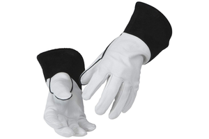 SAFETY Good Quality TIG Welding Gloves 11 oz Thick Safety Cuff Protect Welder Work Full Palm Split Leather Waterproof Heat