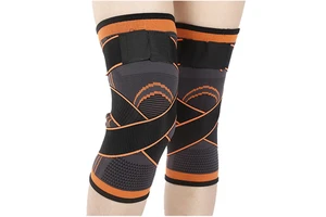 High Elastic Knee Support Wrap Protective Knee Sleeve High Compression Knee Brace