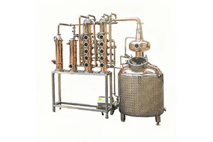 Copper Still Distiller 300L, 500L And 1000L Multi-functional Whisky, Vodka, Rum And Gin Distillers