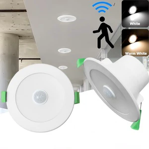 Smart Motion Dimmable sensor Down light 8W 9W IP44 Waterproof Modern LED Lighting Hallway Staircase Kitchen Home Lamp Spotlight