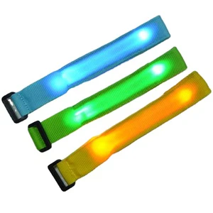 LED Sports Running Flashing Safety Light Armband