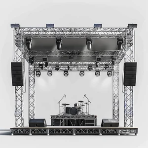 High Quality Alloy Stage Light Trussing System for Height Event & Wedding Premium Truss Displays
