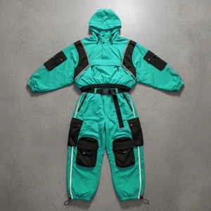 Unisex Summer Garment Dyed Casual Tracksuits Long Sleeve Jogging Suits Sweatsuit Sets Track Jackets Pants 2 Piece Outfit