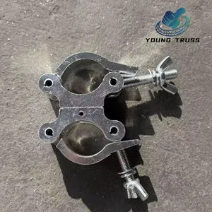 Young Stage G108 50mm Aluminum Truss Connectors Quick Connection Silver Single/Double Ring Pin Corner Stage Lighting Accessories