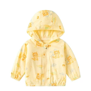 Wholesale baby sun-protective clothing, summer UV-resistant, breathable and quick-drying children's sun-protective clothing