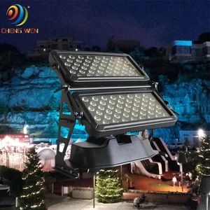 Professional Rgbw 4in1 Led Moving Head Beam Light 120pcs 10w Outdoor Stage and Building Facade Washer Ip65 Waterproof