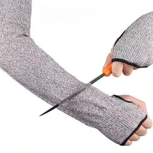 Cut Resistant Arm Wrist Protect Gloves Knitted Over Sleeve Grade 5 Anti-cut Safety Glove Arm Cover Protective Oversleeve