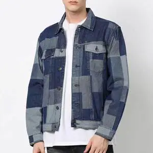 High Quality Plus Size Outdoor Wear Jeans Jacket For Men Cotton Made Online Selling Fresh Piece Men Denim Jacket