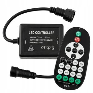 Dimmer String Lights Accessory 750w Connectable Female Plug and EU Plug Dimmer