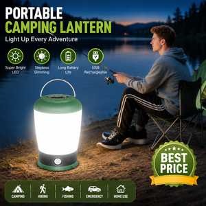 Best Price IP65 Waterproof CE Certified Super Bright LED Light USB Rechargeable Dimmable Camping Lantern Portable Outdoor Lamp