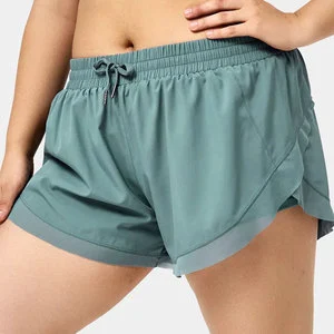 Factory Direct Sale Plus Size Women Shorts Hot Breathable Eco-Friendly 100% Cotton Workout Shorts New Fashionable for Sale