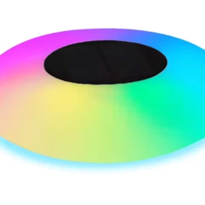 Solar Powered Remote Control LED Floating Pool Lights for Outdoor Swimming Pool