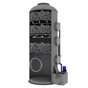 Air Scrubbers Industrial air Purification Gas Scrubbers for Smell No2 Fume Wet Scrubber System