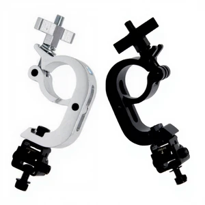 ZNO9S30TUV Tube44-52MM1.73-2.05in Load250kg Aluminum Stage Light Truss Display System Accessories Coupler Pipe Truss Clamp Hook