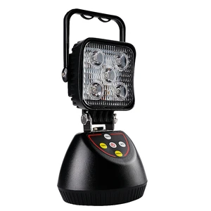Amber Flash Rechargeable Light Portable LED Work Light Universal Emergency Multi-functional Lighting