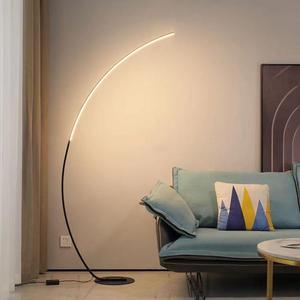 Nordic Design Led Dimmer Arc Floor Lamp Led Standing Lamp Office Pole Lamp for Bedroom Living Room