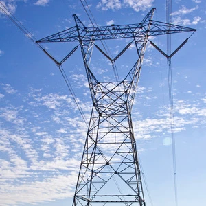 10-500KV Double Circuit Electric Line Tower Transmission Lattice Tower Different Types Power Towers Steel Material Hot Dip