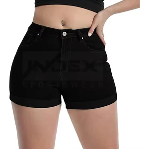 Women's Shorts Ladies for Summer Denim Hot Pants Women Jeans Short Skin Tight Jean Shorts