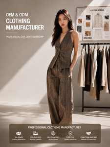 Casual Formal 2 Piece Set Striped Halter Vest + Wide Leg Pants For Women