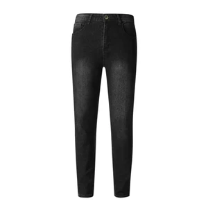 Men's Spring and Autumn Thin Casual Denim Jeans Pants Men's Straight Leg Jeans Trousers Men's Jeans Fashionable Denim Long Pants