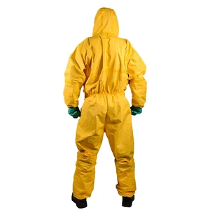 Non Woven Jumpsuits Anti Static Hazmat Coveralls Type 3B 4B Ce Certified Non-Medical Isolation Protection Overalls