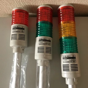 QLIGHTEC ST45L-BZ-1.2.3.4.5 Tower Light Three-Color RGB LED Indicator Equipment DC24 Emitting Blue Green Yellow RGB Plastic Lamp