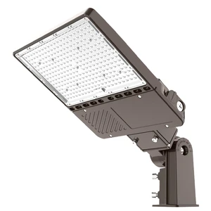 Smart Public Lighting Aluminium AC Motion Sensor 100w 150w 200w 320w SHOEBOX LED Street Lights Garden Wide-angle Street Lamp