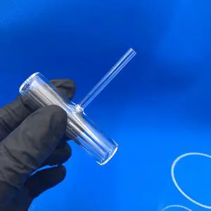 Custom Quartz Glass Tube High Temperature Vacuum Reflux Quartz Glass Tube