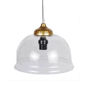 GLASS PENDANT LAMP, LED GLASS HANGING LIGHT