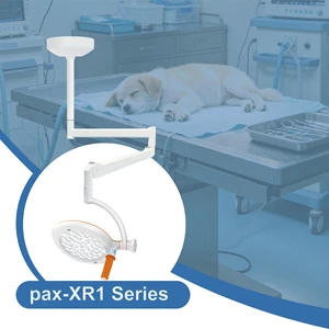 Ceiling Mounted Electric LED Surgical Light for Surgery Dental Veterinary Use with 100000LUX Illuminance and High CRI 96