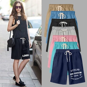 DOVEARK New Summer 3XL-10XL Oversize Custom Logo Printing Casual Streetwear Jogging Women 5 Cent Bermuda Shorts Sport Shorts